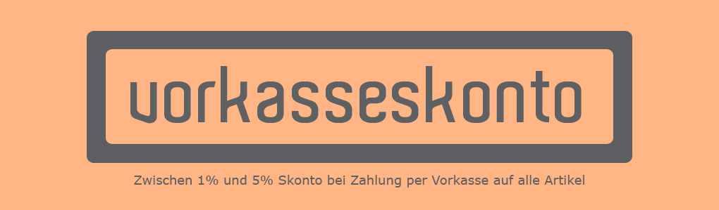 Skonto bei Vorkasse zum Frühjahr alle Artikel bei ascasa.de